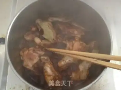 Make Red chicken wings step 3