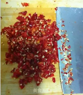 Make Cut the chili step 1