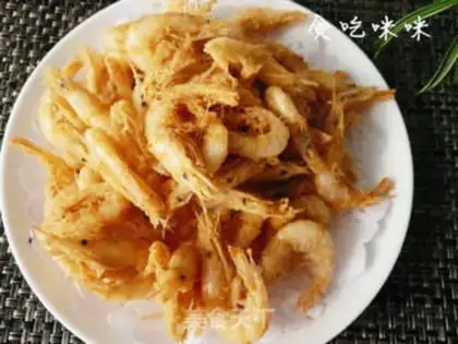 Make Softly fried shrimp step 8