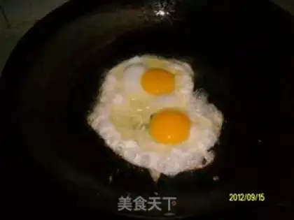 Make Ham and egg fried rice step 0