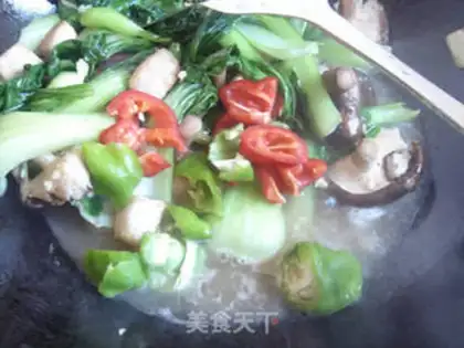 Make Flaming mushrooms step 9
