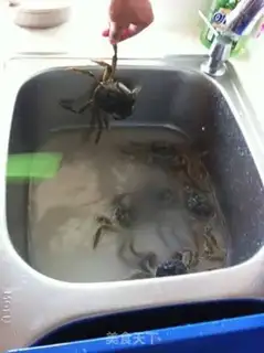 Make Spicy crabs step 0