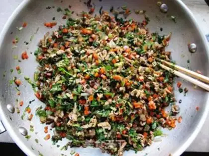 Make Black rice plume step 5