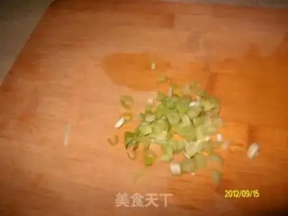 Make Ham and egg fried rice step 4