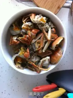 Make Spicy crabs step 2
