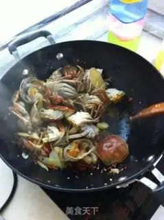 Make Spicy crabs step 3