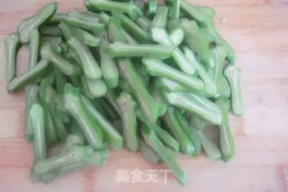 Make Fried Blade Bean step 1