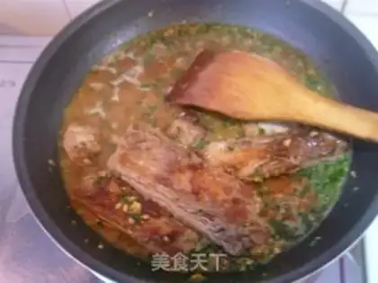 Make Garlic hands on ribs step 3