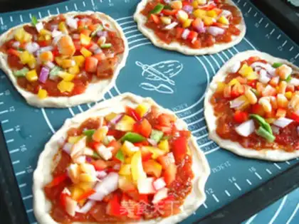 Make Little pizza at the bottom step 8