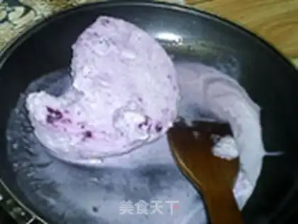 Make Cream blueberries step 1