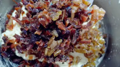 Make Sweet fruit cake step 5