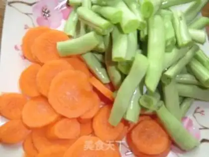 Make Scrambles and carrots step 0