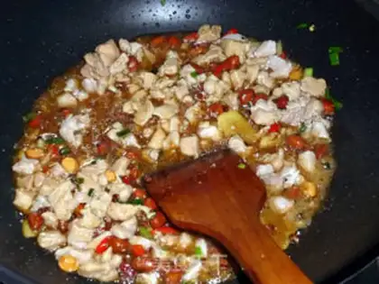 Make A wide court chicken step 4