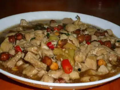 Make A wide court chicken step 5