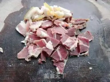 Make Spicy ham chicken step 3