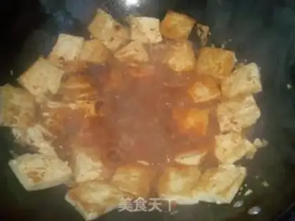 Make Spicy shrimp sauce tofu step 6