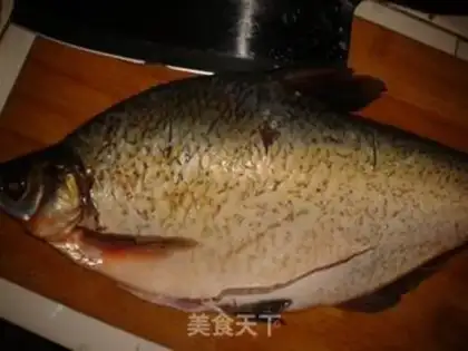 Make Red-burned mackerel step 1