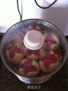 Make Potato blossoms step 12