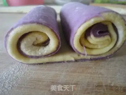 Make Colored butterfly rolls step 5