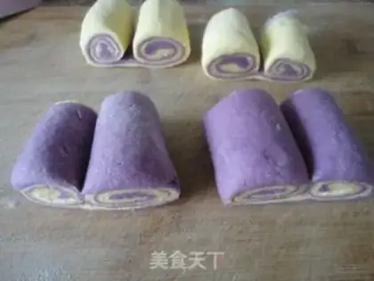 Make Colored butterfly rolls step 6