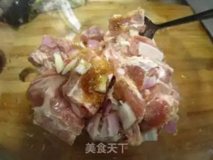 Make Sugar vinegar ribs step 1