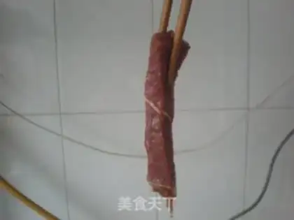 Make Inner Mongolian beef jerky step 0