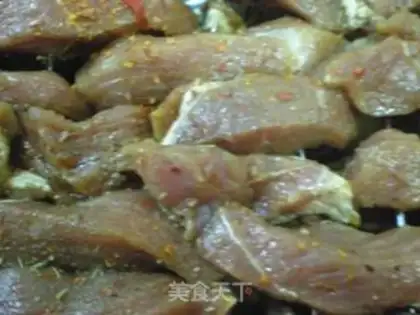Make Inner Mongolian beef jerky step 4