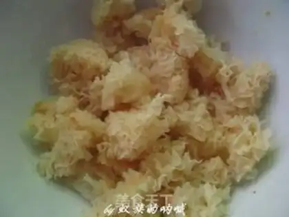 Make Double snow papaya sugar step 3
