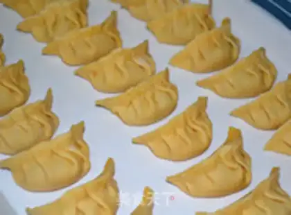 Make Pork corn dumplings step 12