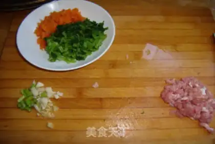 Make Celery fried meat step 1