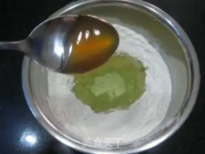 Make Double moon cake step 1