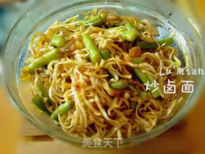 Make Scrambled noodles step 12