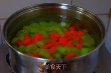 Make Eggs dry and green step 3