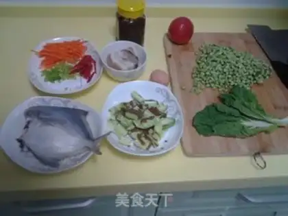 Make Dinner, four dishes and soup step 0