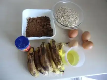 Make Banana oatmeal cake step 0