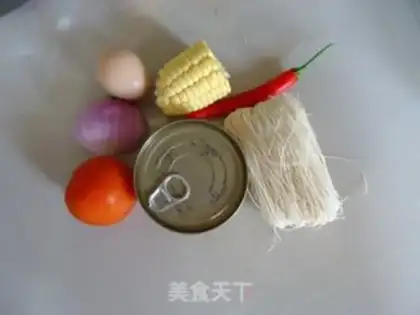 Make Tuna pasta pizza step 0