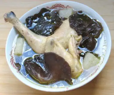 Make Chicken soup with mackerel step 4
