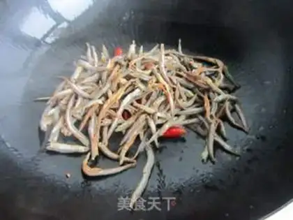 Make Cream fried the greenfish step 6