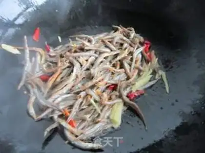 Make Cream fried the greenfish step 7