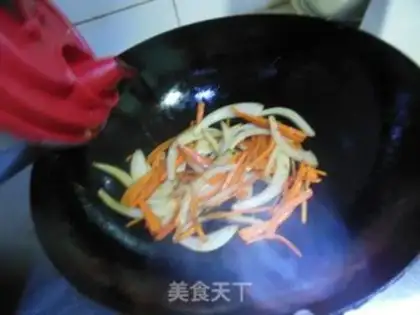 Make ♪ Autumn ham roll ♪ step 3