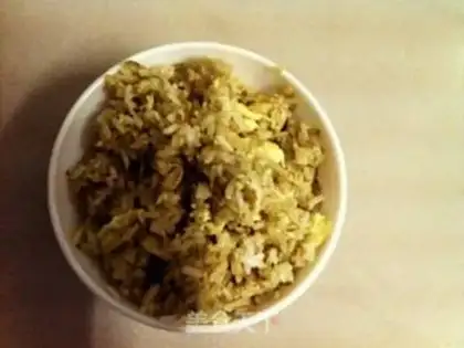 Make Curry fried rice step 3
