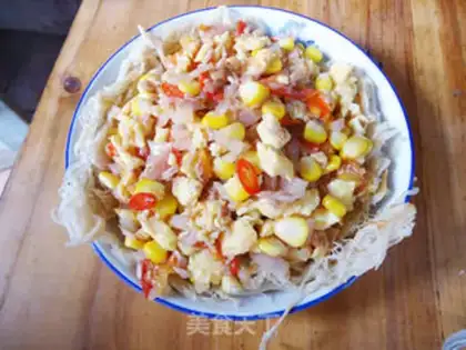 Make Tuna pasta pizza step 10