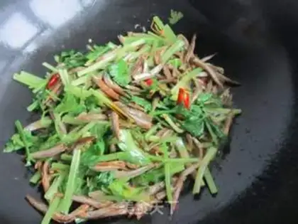 Make Cream fried the greenfish step 9