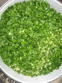 Make Egg dumplings step 1