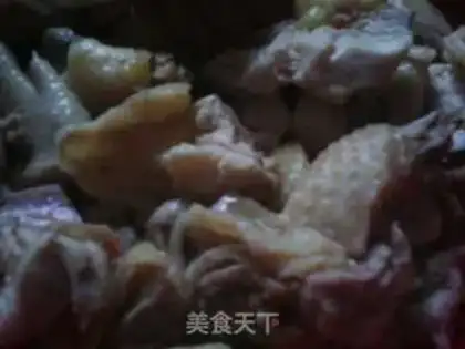 Make Potato chicken step 1