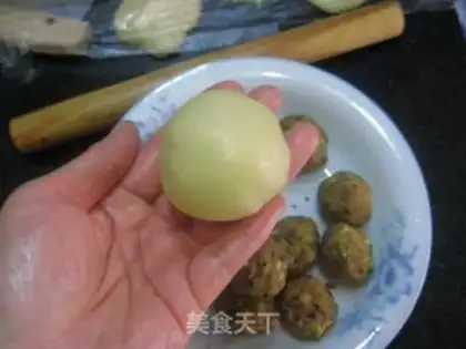 Make Double moon cake step 21