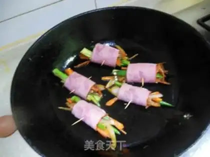 Make ♪ Autumn ham roll ♪ step 9