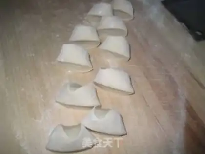 Make Egg dumplings step 4