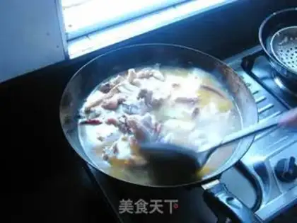Make Spicy bull frogs step 4