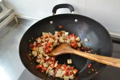 Make Hot apricot mushrooms step 5
